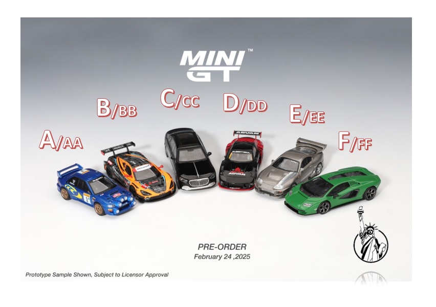 Diecast mini GT x EVA RT Test Type-02