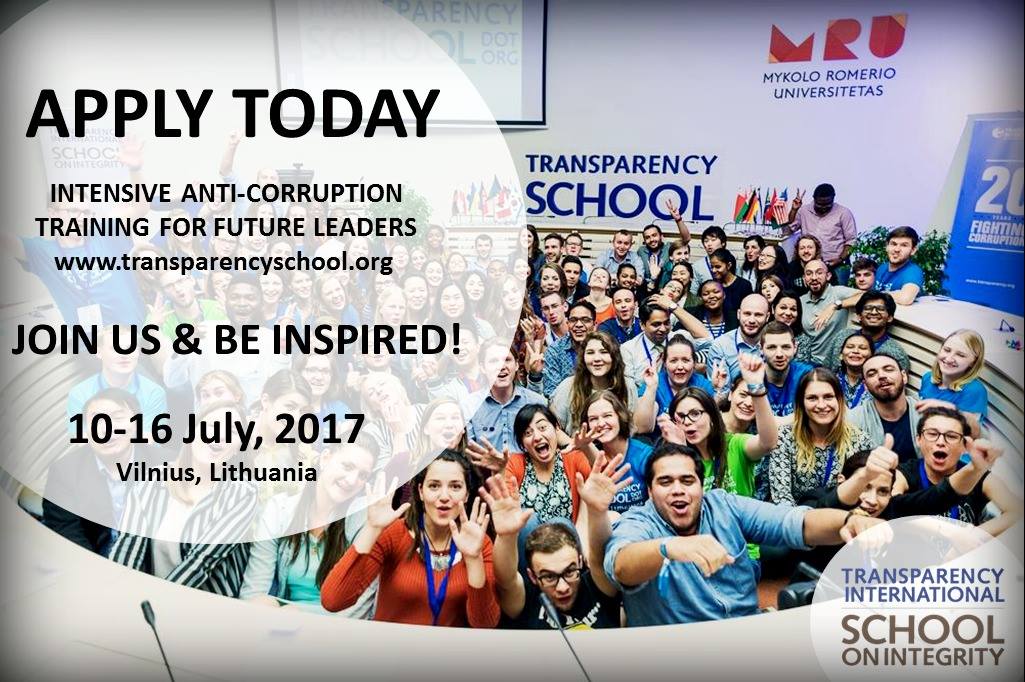 TransparencySchool.org - Applications to the 8th Transparency ...