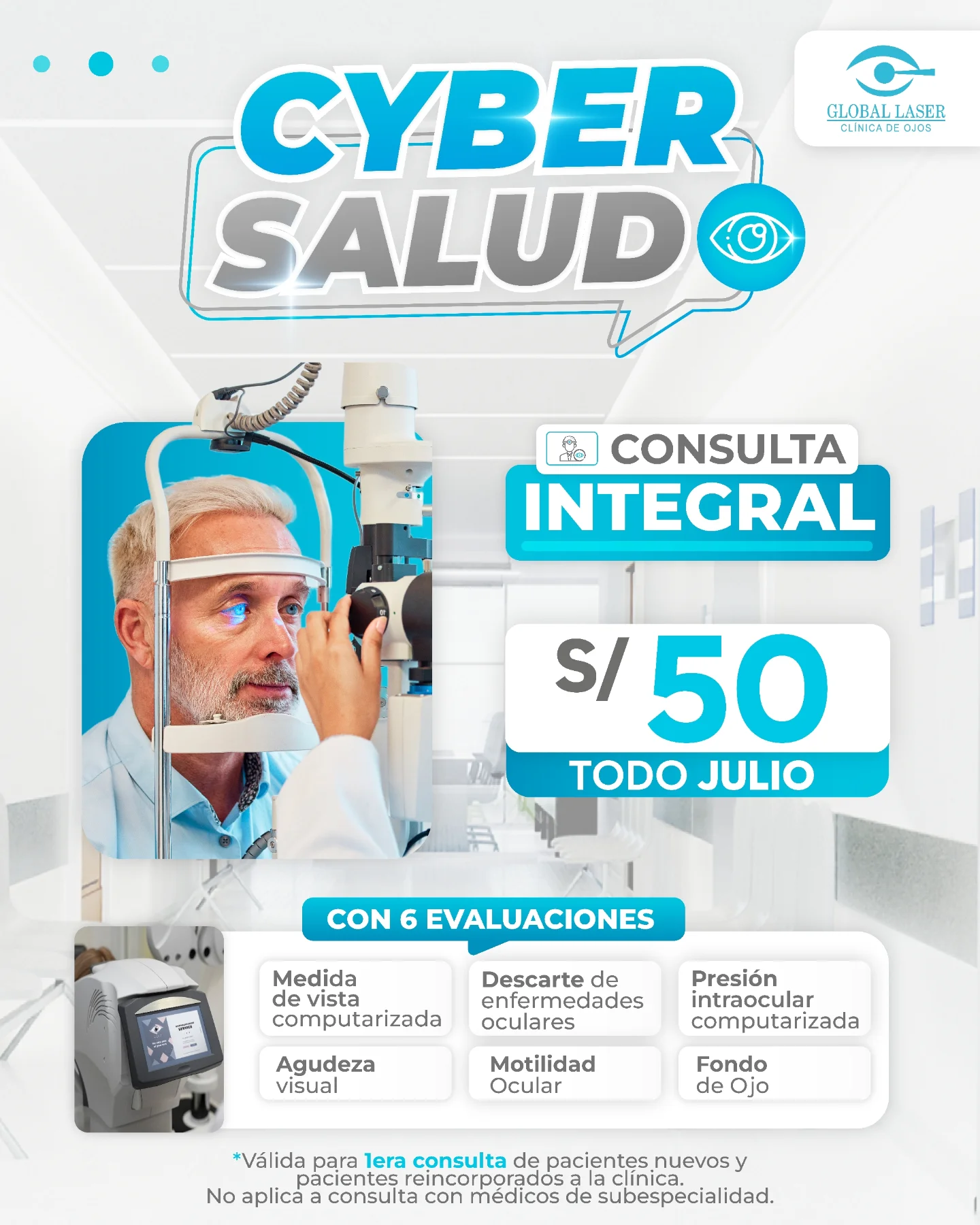 🔷 Cyber Salud Visual de... - Clínica de Ojos Global Laser | Facebook