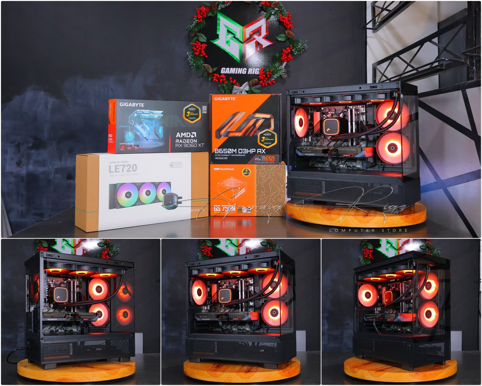Gaming Rigz - 🔥 FIERY Dual Chamber PC BUILD with AMD Ryzen... | Facebook