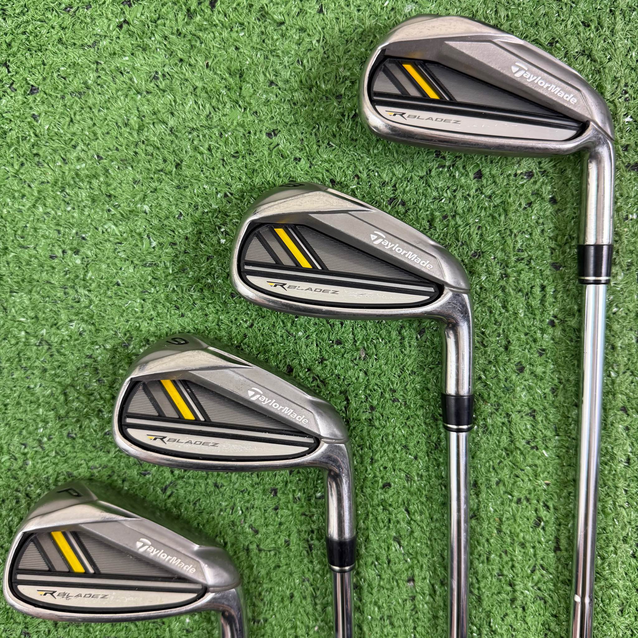 Taylormade Rbladez Iron Set 4-PW Rocketfuel Stiff Flex Steel -1” Short ...