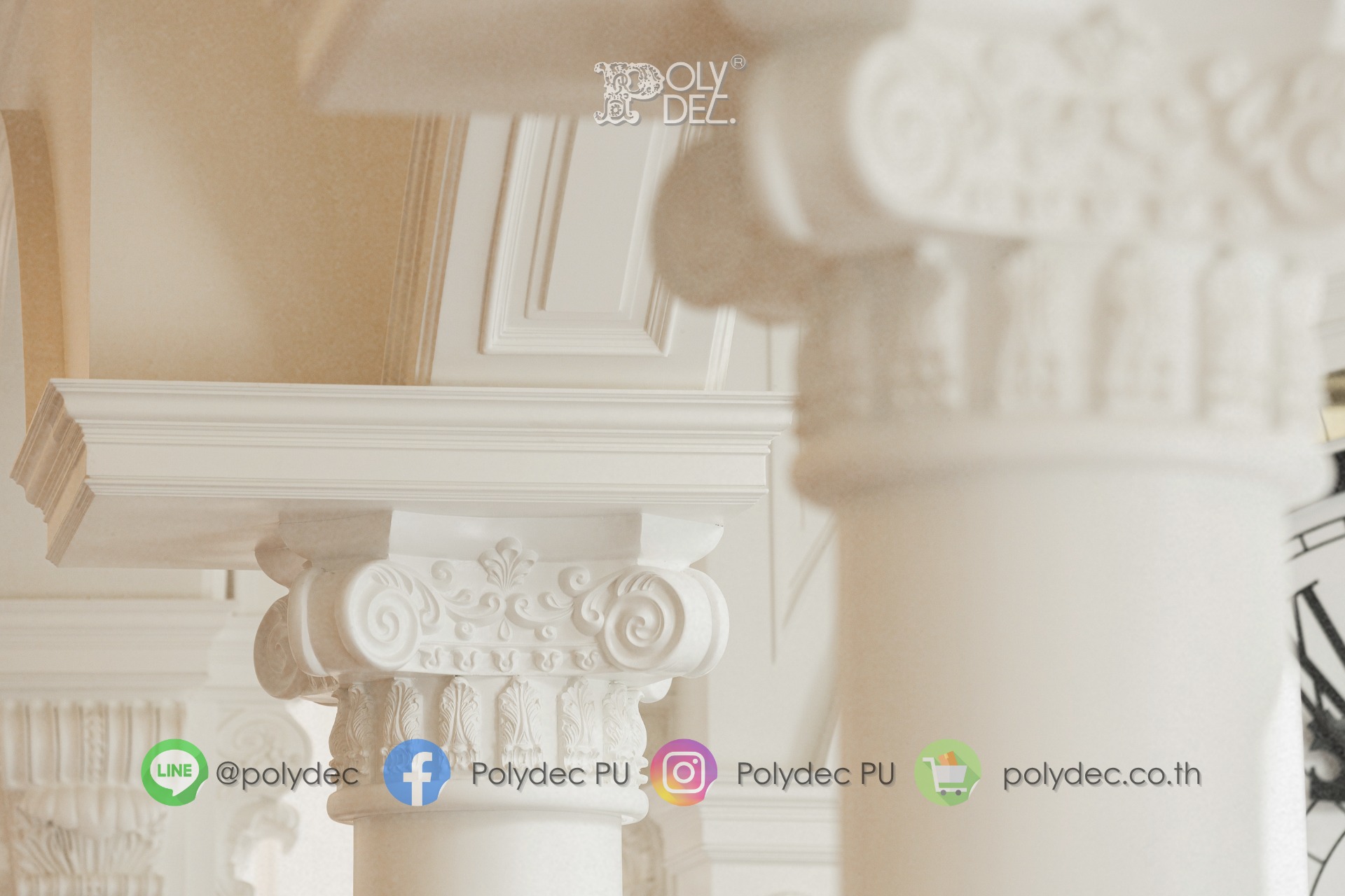 Polydec PU... - Polydec PU คิ้วบัวโพลียูรีเทน