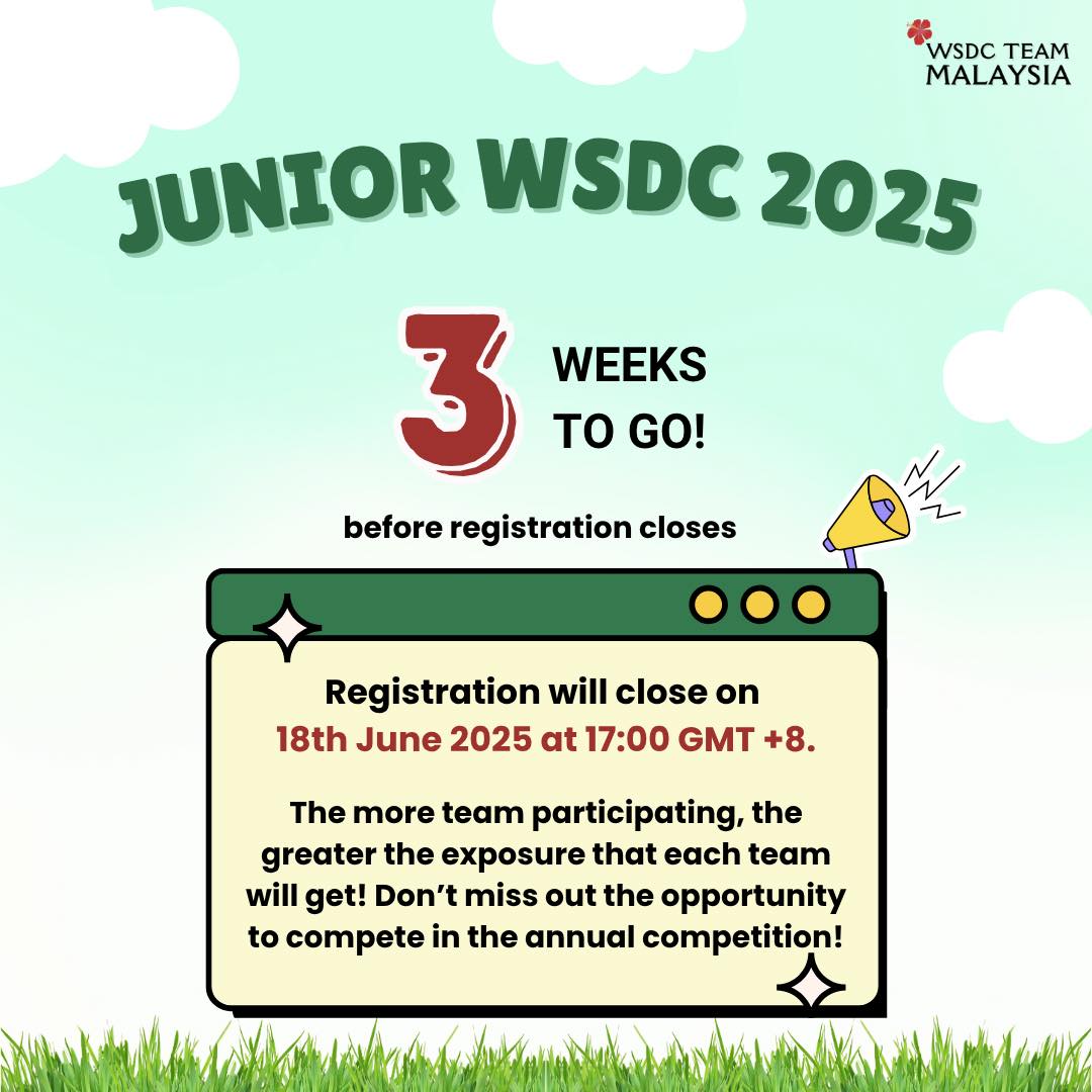 WSDC - WSDC Team Malaysia proudly announces the 3rd edition of our ...