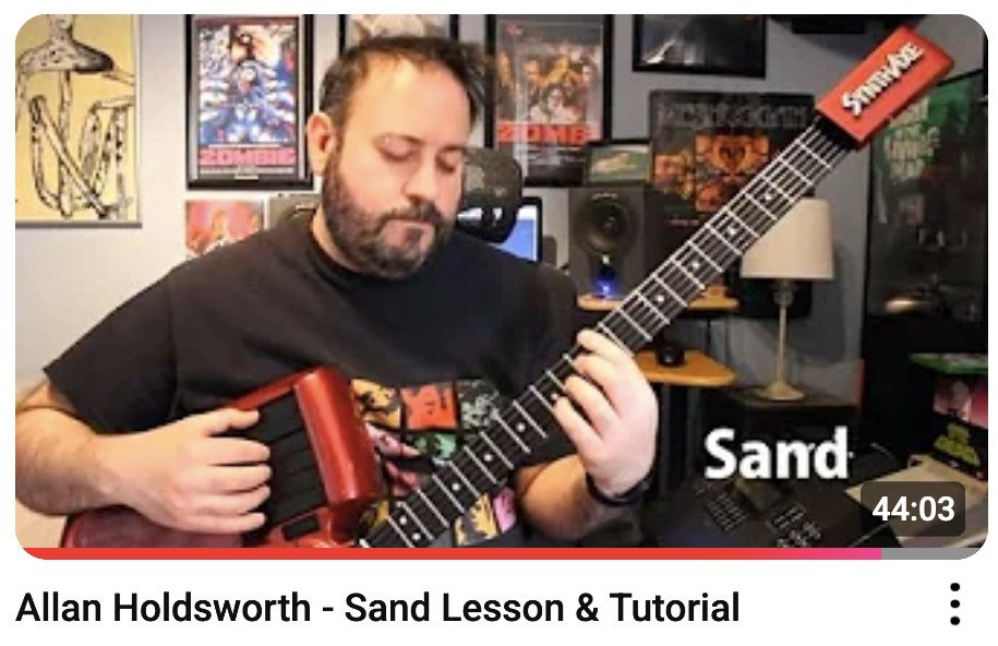 Allan Holdsworth Archives... - Allan Holdsworth Archives