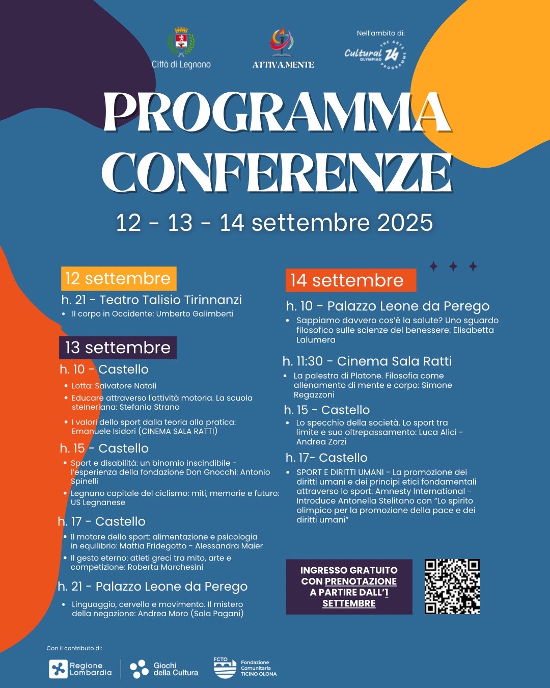 Città - 🎯 ATTIVA.MENTE | 12-14 SETTEMBRE 2025 A Legnano un ricco ...