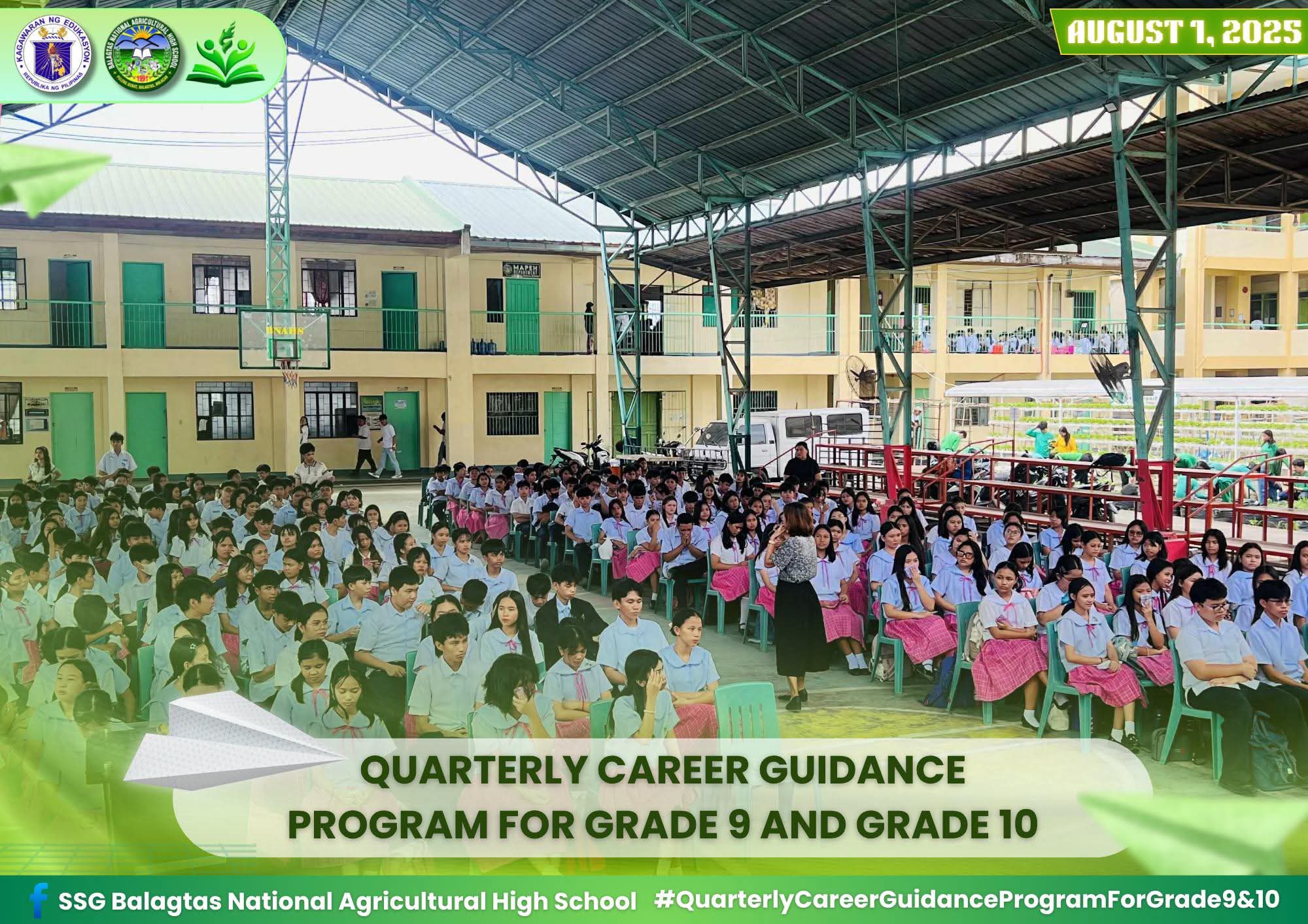 SSG... - SSG Balagtas National Agricultural High School