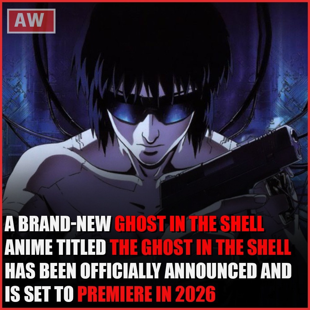 Anime - A brand-new Ghost in the Shell anime titled THE GHOST IN THE ...