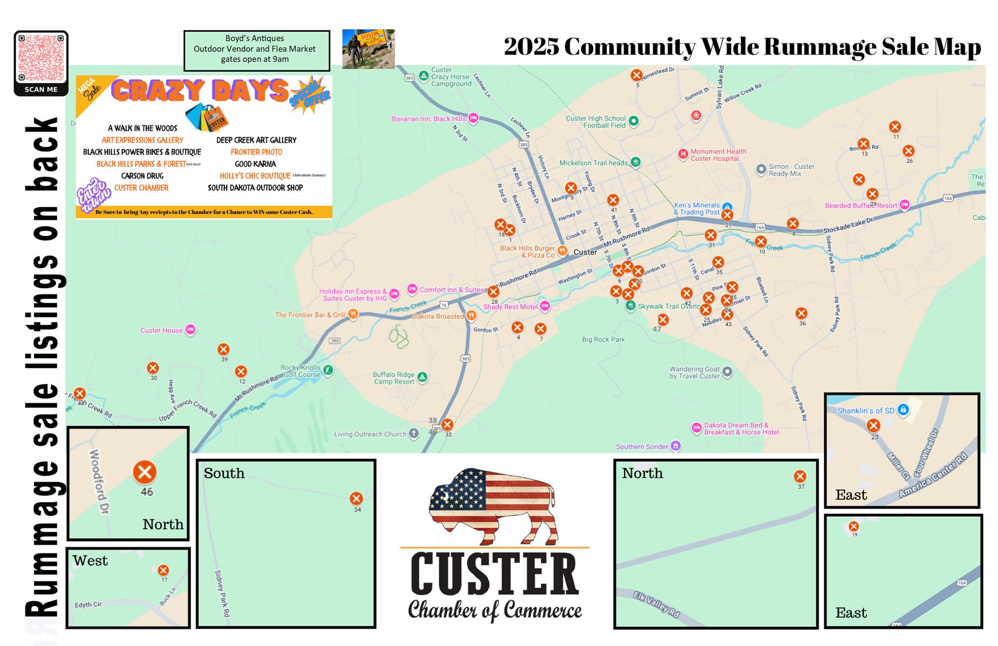 Custer Chamber - 🛍️ Custer Community-Wide Rummage Sale —... | Facebook