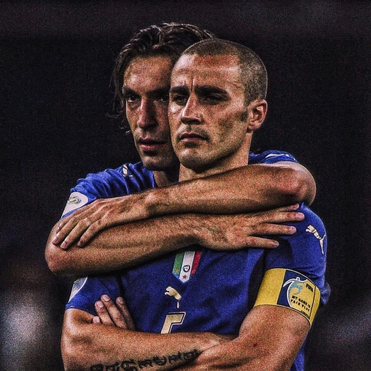 Andrea Pirlo on the iconic photo of him alongside Fabio Cannavaro 