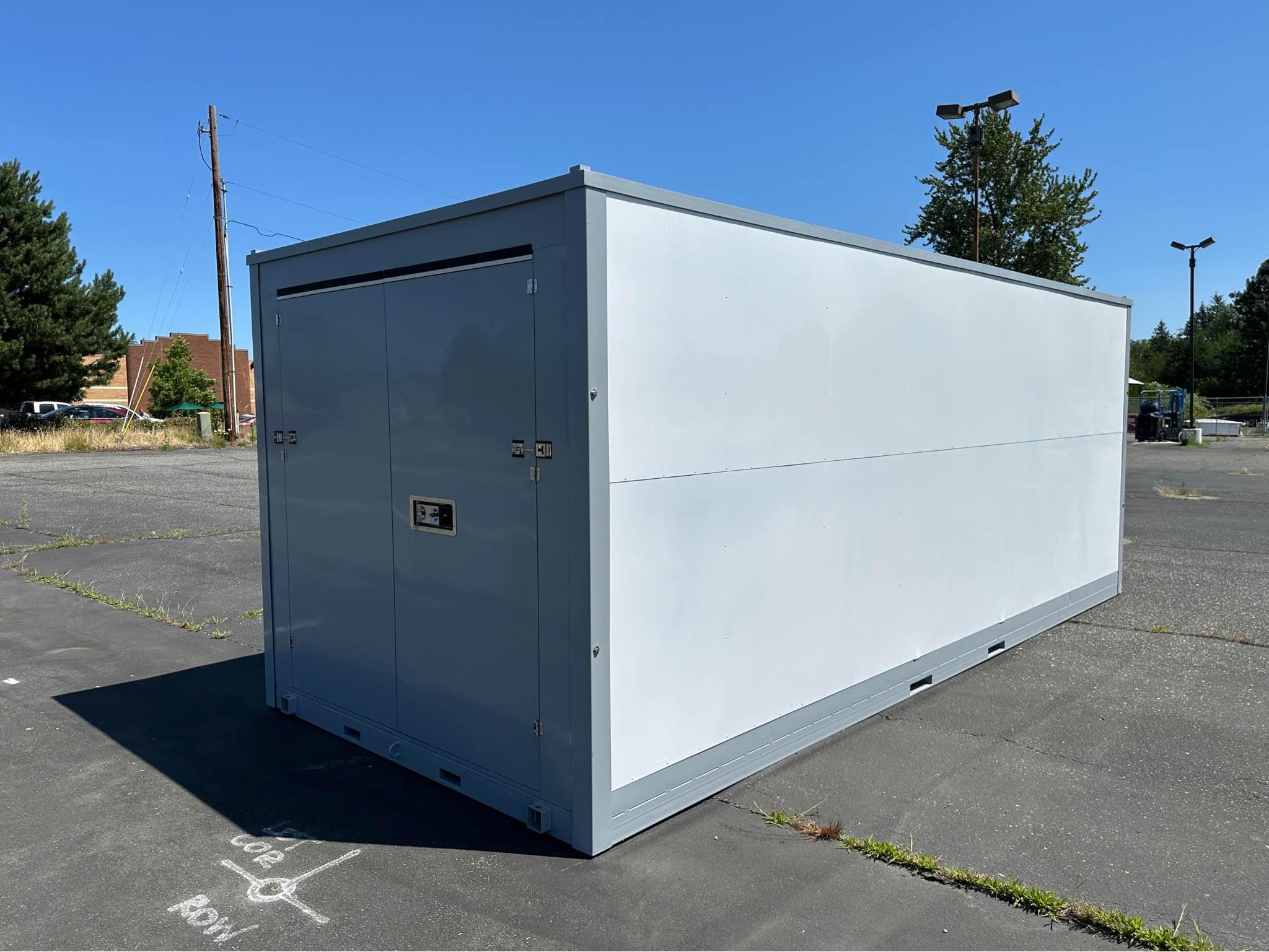 Brand new 20x8 double sided storage containers - Storage Sheds ...