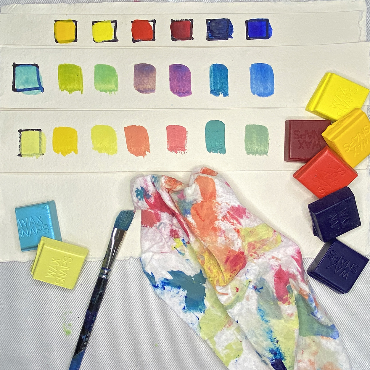 Bridget - Okay these colors just say SPRING to me! I love moving colors ...