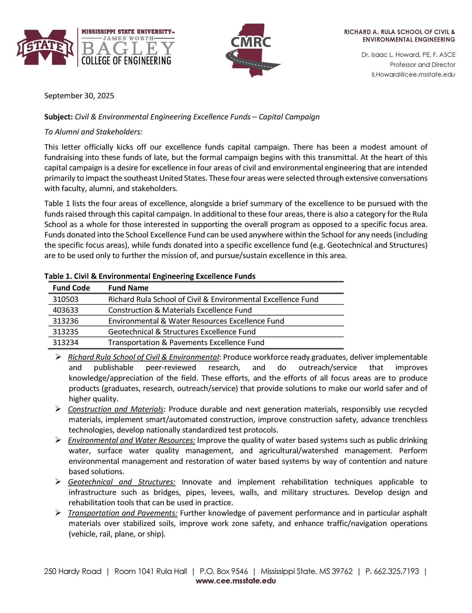 Richard A. Rula School of Civil and Environmental Engineering ...