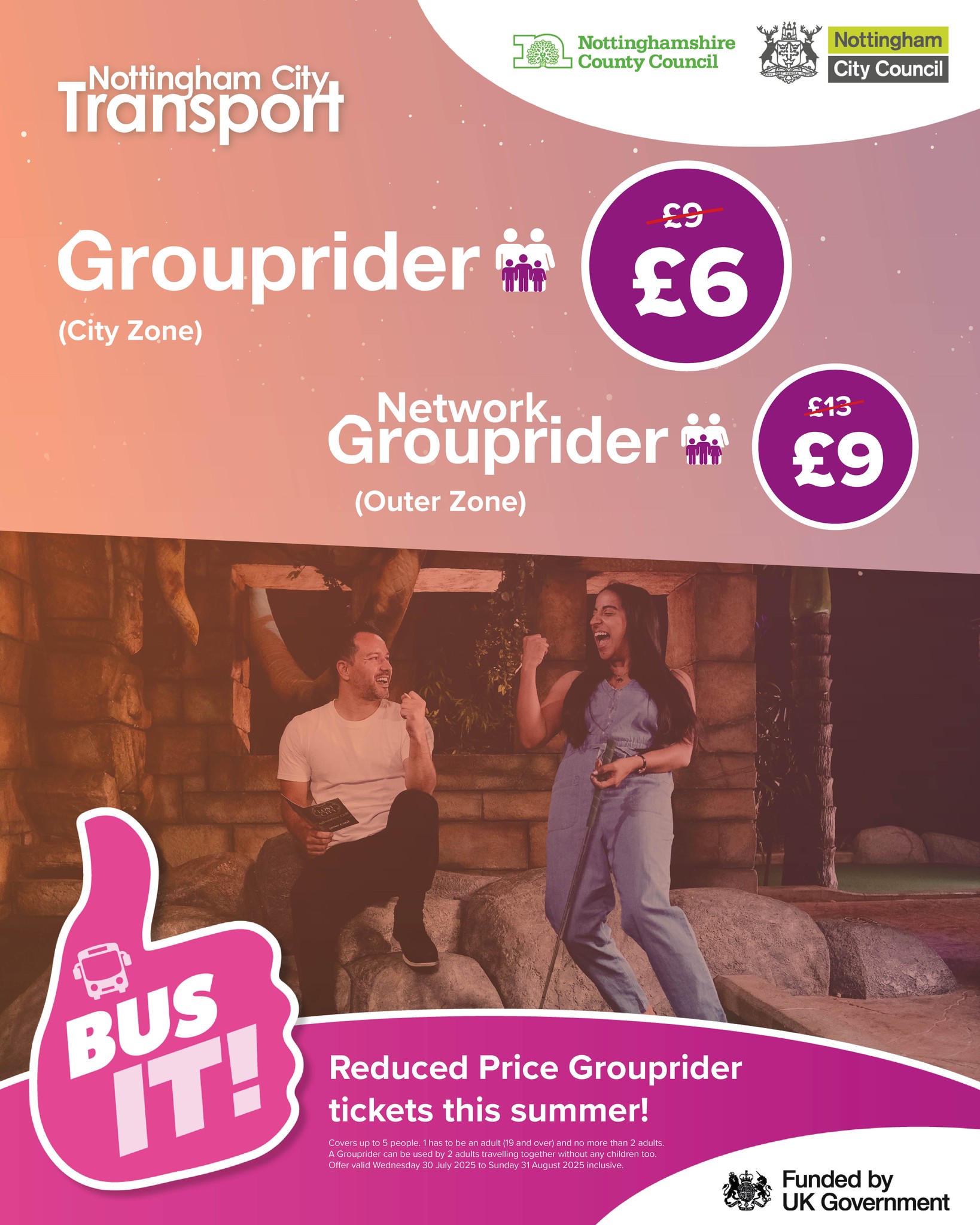 Nottingham - Dinner, drinks or crazy golf? 🥂🌆 Make it a date for less ...