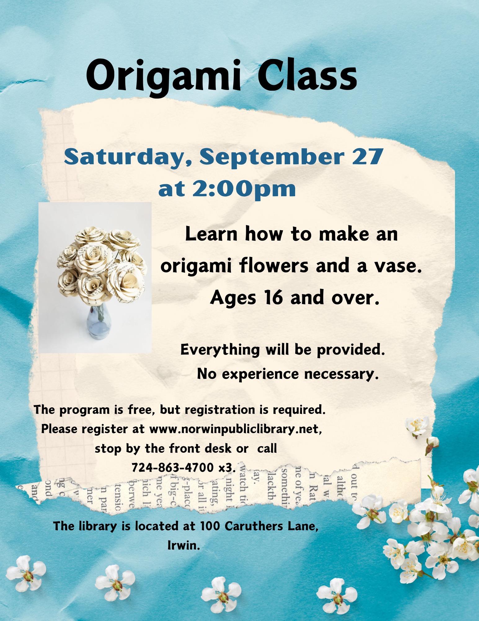 This program is for ages 16 or... - Norwin Public Library | Facebook