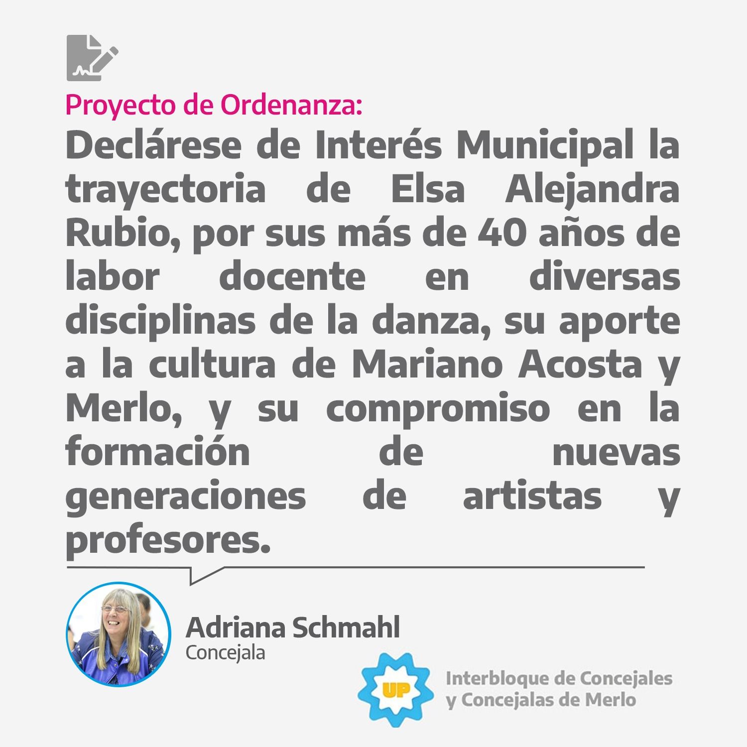 Bloque Fuerza Patria - Concejales y Concejalas de Merlo