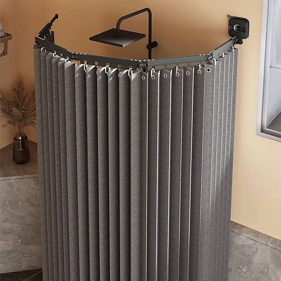 Rideau D'intimité Crevyteg – Tente De Douche Portable, Cabine Vestiaire, Sans Fond, Fenêtres Aérées – Pour Bateau, Plage, Camping