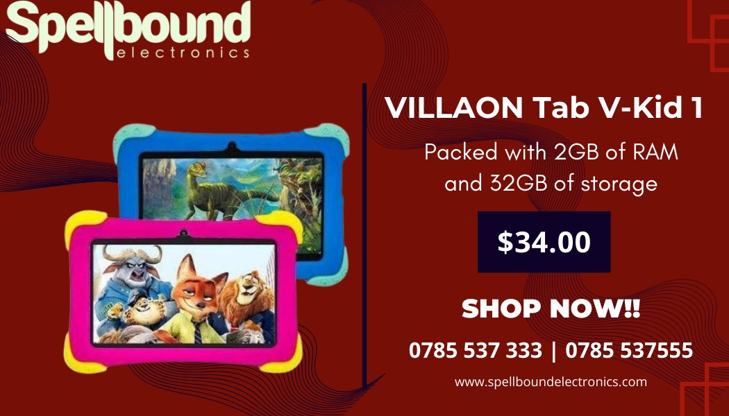 Spellbound - Meet the VILLAON Tab V-Kid 1 – Built for Little Geniuses ...