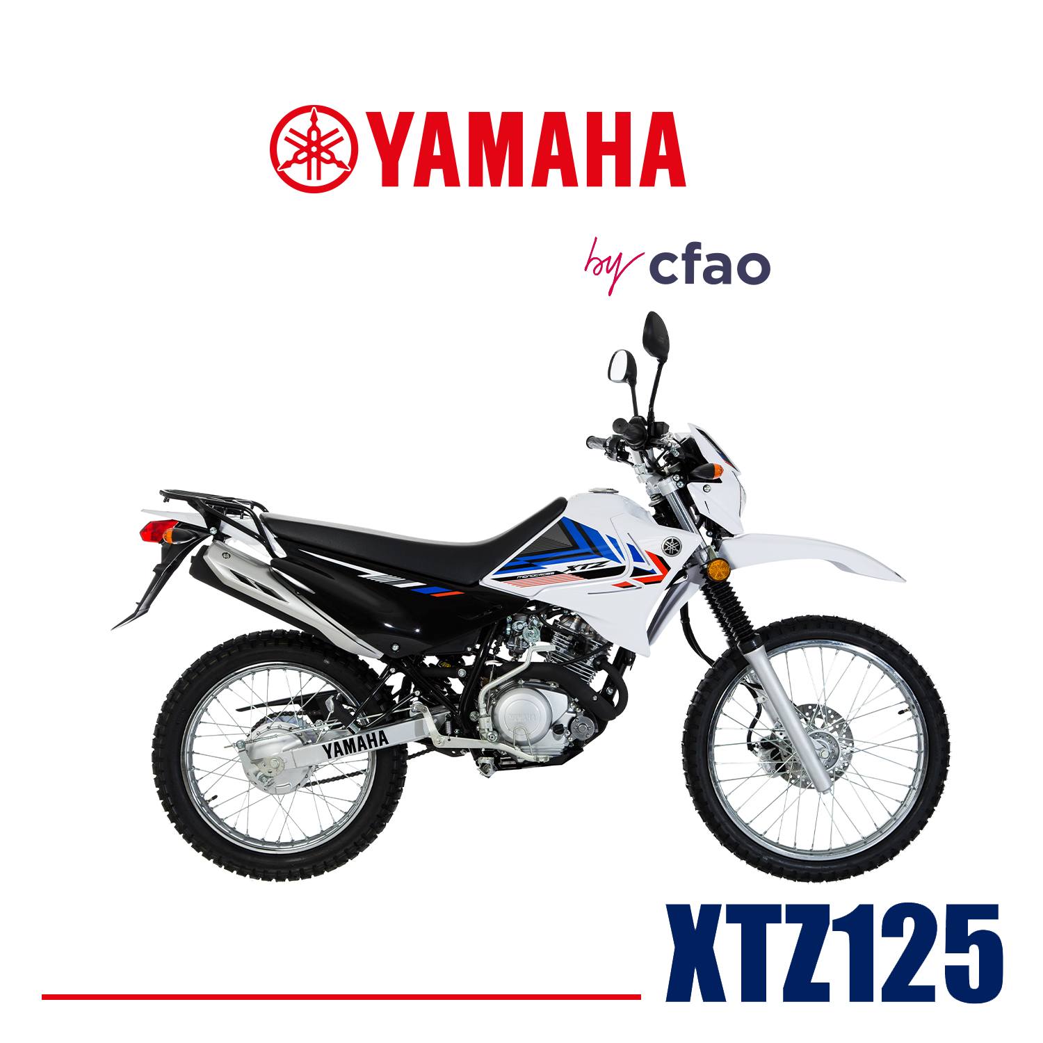 Pick your color. Own the road. Yamaha XTZ125 — now available in 