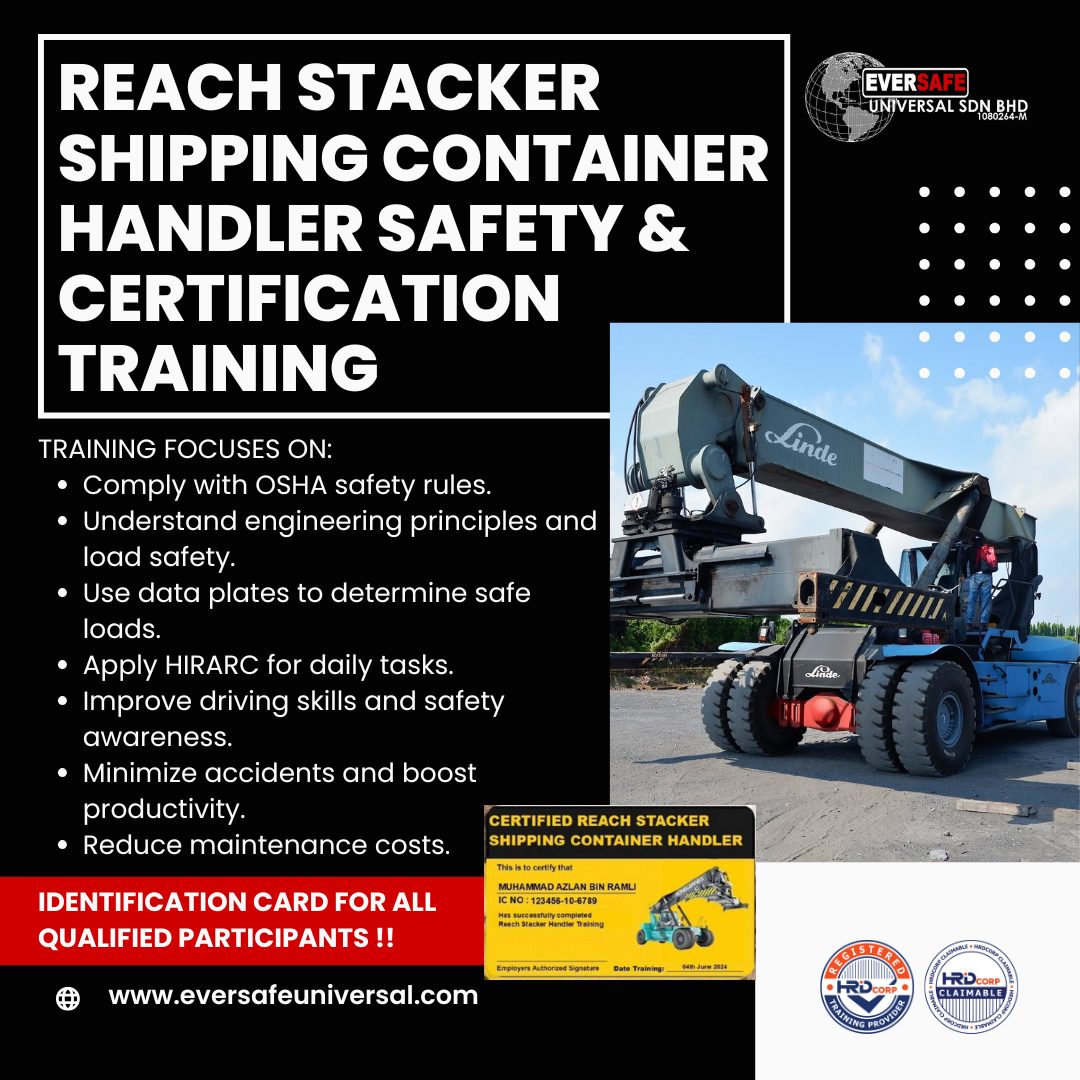 🚢 Reach Stacker & Shipping... - Eversafe Universal Sdn Bhd | Facebook
