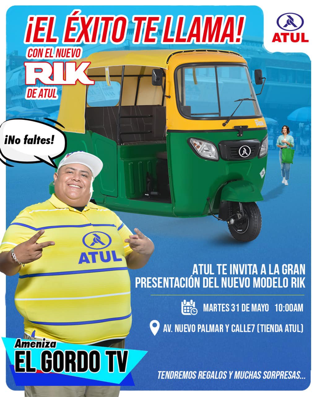 Atul Bolivia - Te esperamos este martes 31 de Mayo a la... | Facebook
