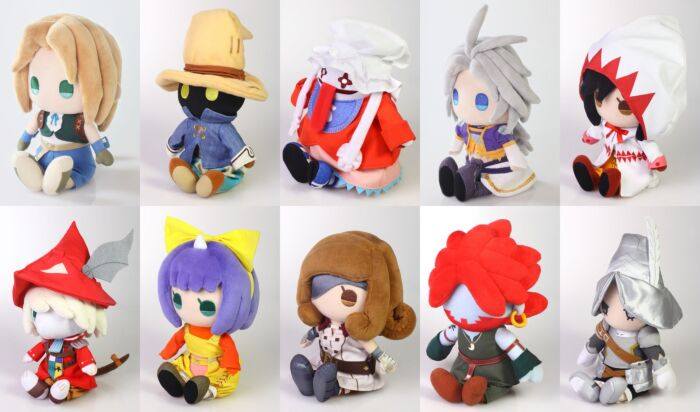 Square Enix has unveiled a new set of Final Fantasy X plushies