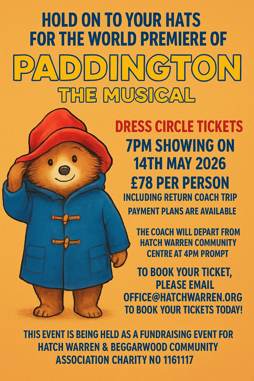 Hatch - 🌟🐻 Experience the Magic of Paddington the Musical! 🐻🌟 Join us ...