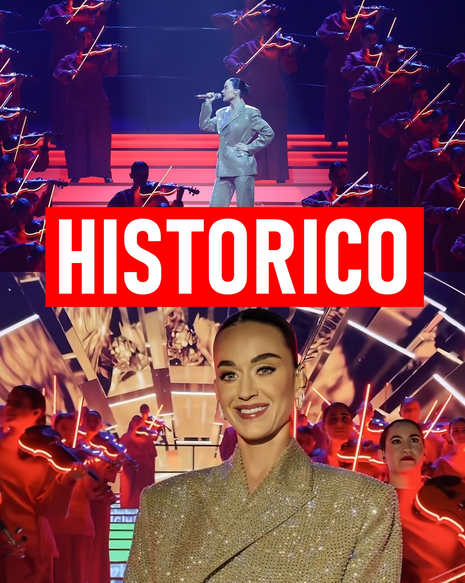 Top - Katy Perry hace historia al presentarse en los Joy Awards en ...
