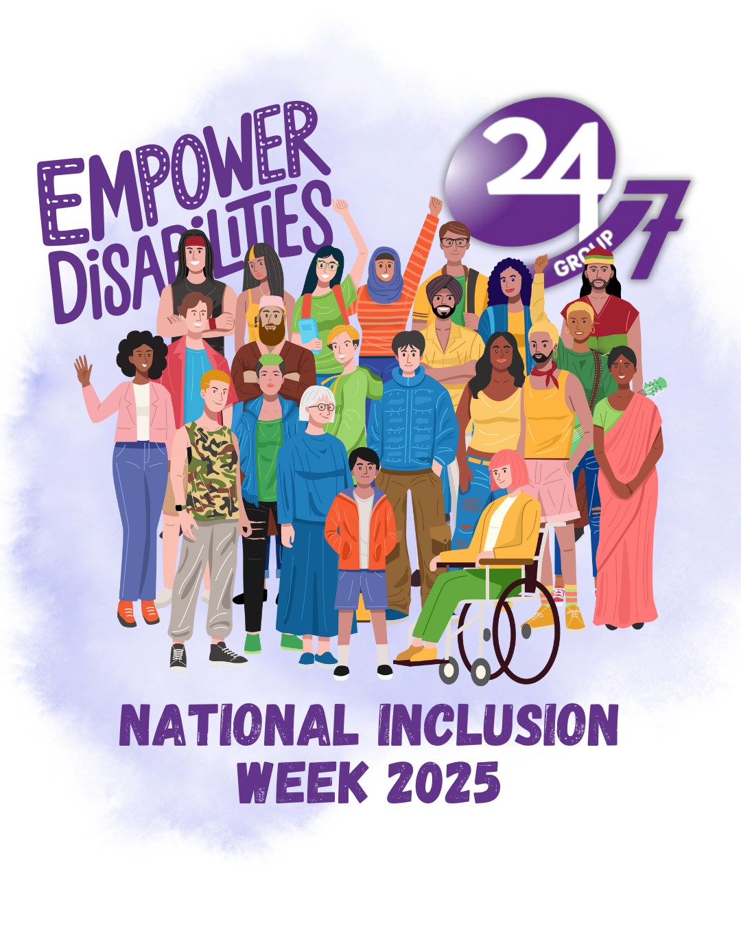 24x7 Group - It's National Inclusion Week 2025 💜 At 24x7... | Facebook