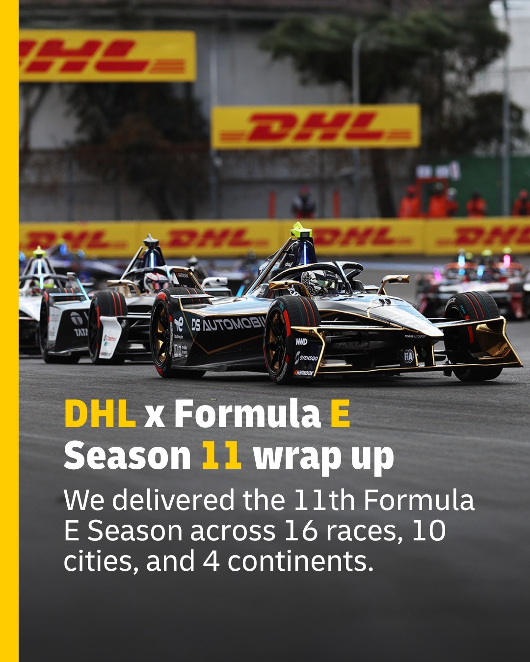 DHL - What a ride! We wrapped up Season 11 of ABB Formula... | Facebook