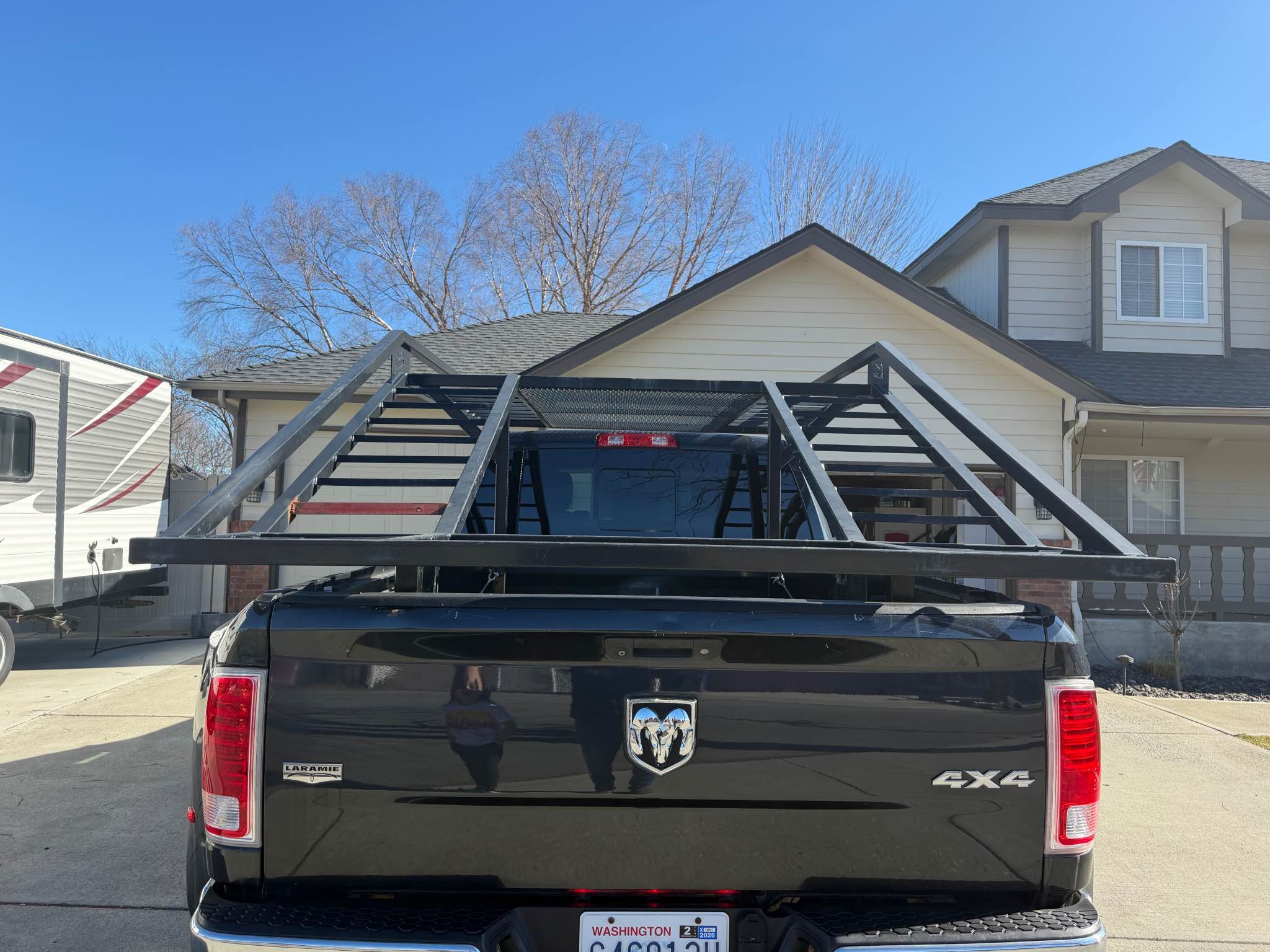 Custom FABITUP RZR / UTV Truck Bed Rack + Ramps - Car Exterior Parts ...