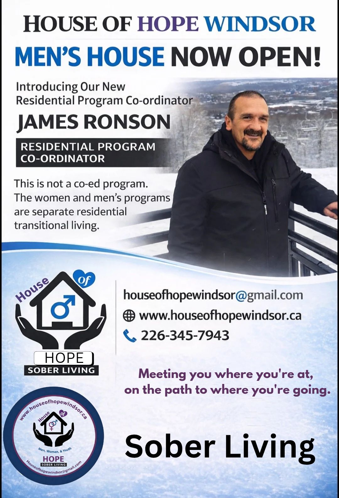 Exciting updates! 🌟 Meet James... - House of hope Windsor | Facebook