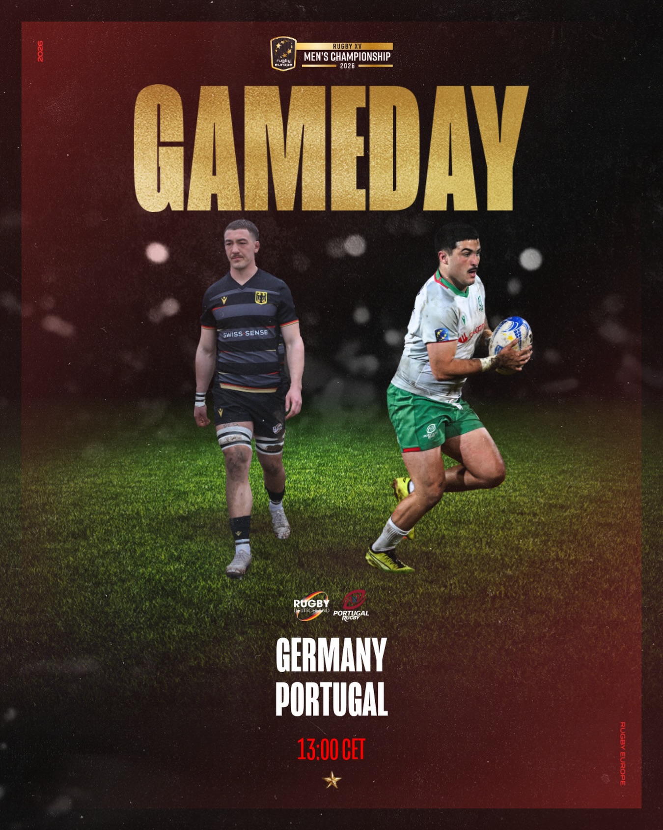 Rugby - 🇩🇪v🇵🇹 | Get ready for the first game of the weekend between ...