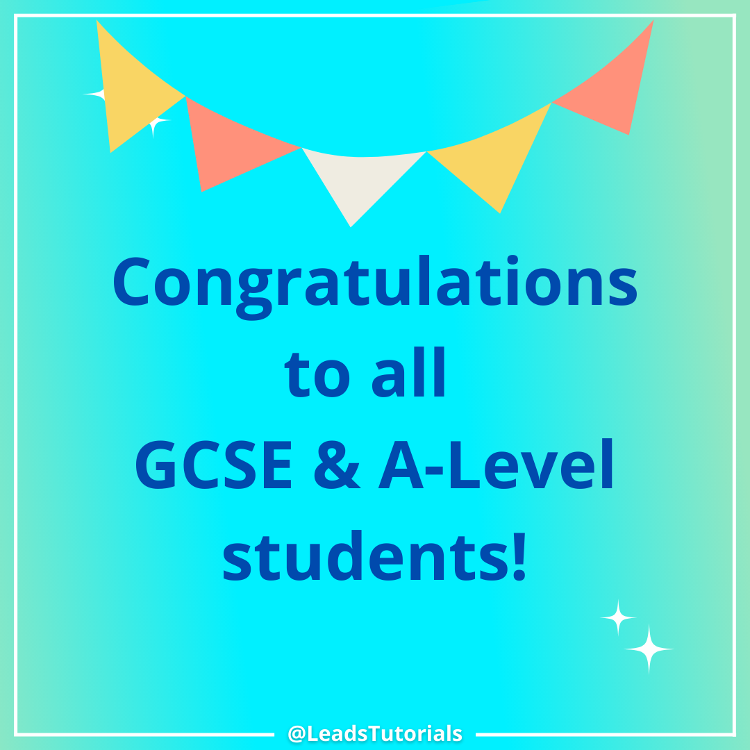 Leads Tutorials - Congratulations to all our A-Level and...