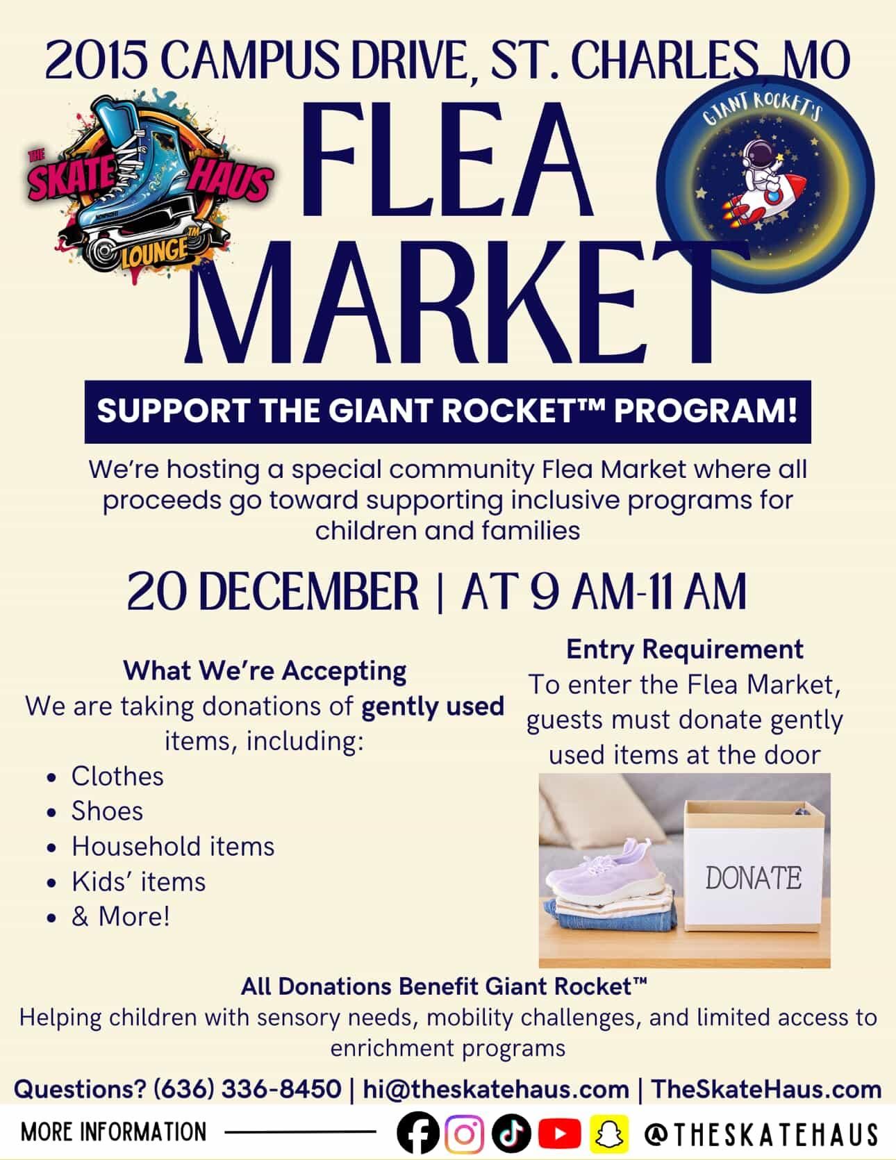 VOP - The Skate Haus is opening its doors for a community flea market ...