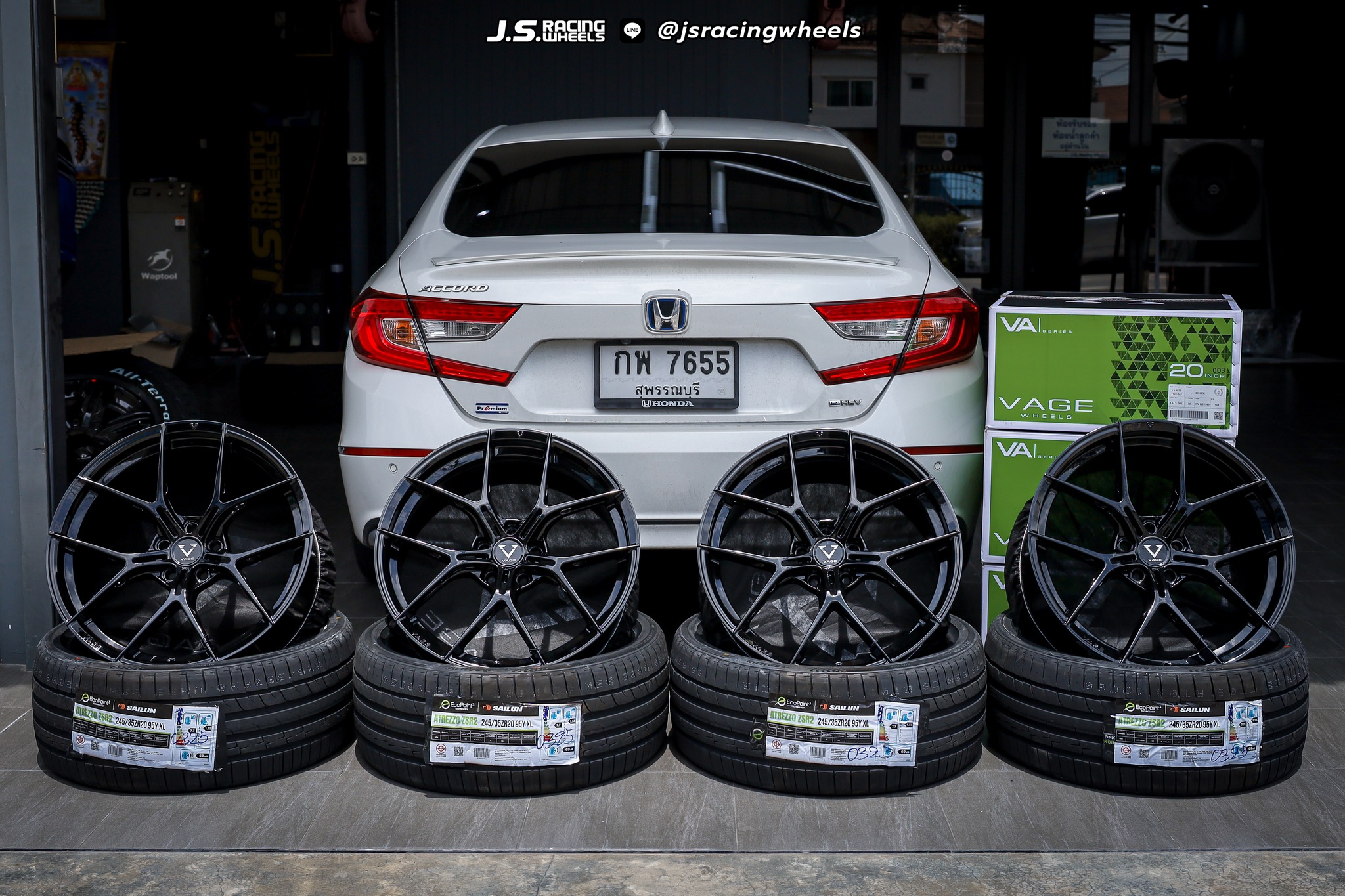 J.S.Racing Wheels ล้อ ยาง โช็ค เบรค รถยนต์ญี่ปุ่น ยุโรป บางบัวทอง ...