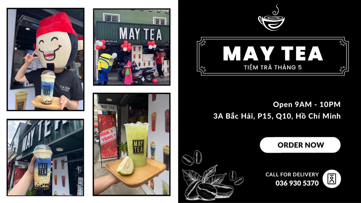 MAY TEA - Tiệm trà tháng 5 | Ho Chi Minh City
