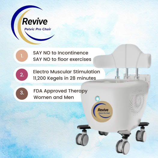 A single REVIVE PELVIC PRO chair session delivers 11,200 supramaximal ...