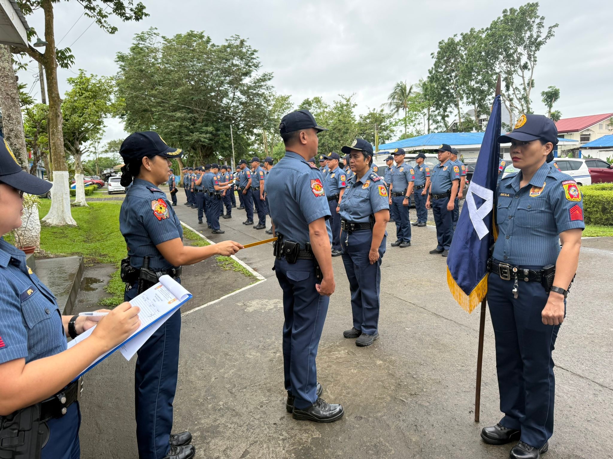 CAMSUR PPO CONDUCTS MONTHLY RANK INSPECTION FOR FEBRUARY 2026 Camp ...