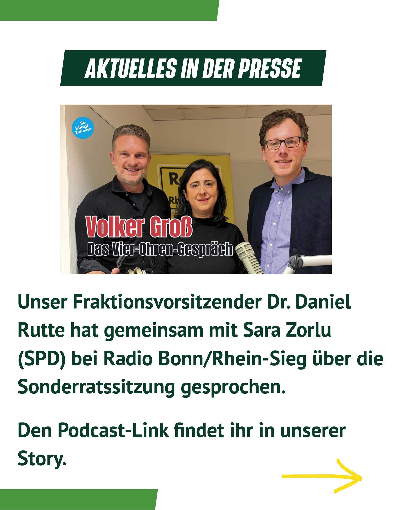 GRÜNE - Unsere Fraktionsvorsitzende Brigitta Poppe begrüßt unsere Gäste ...