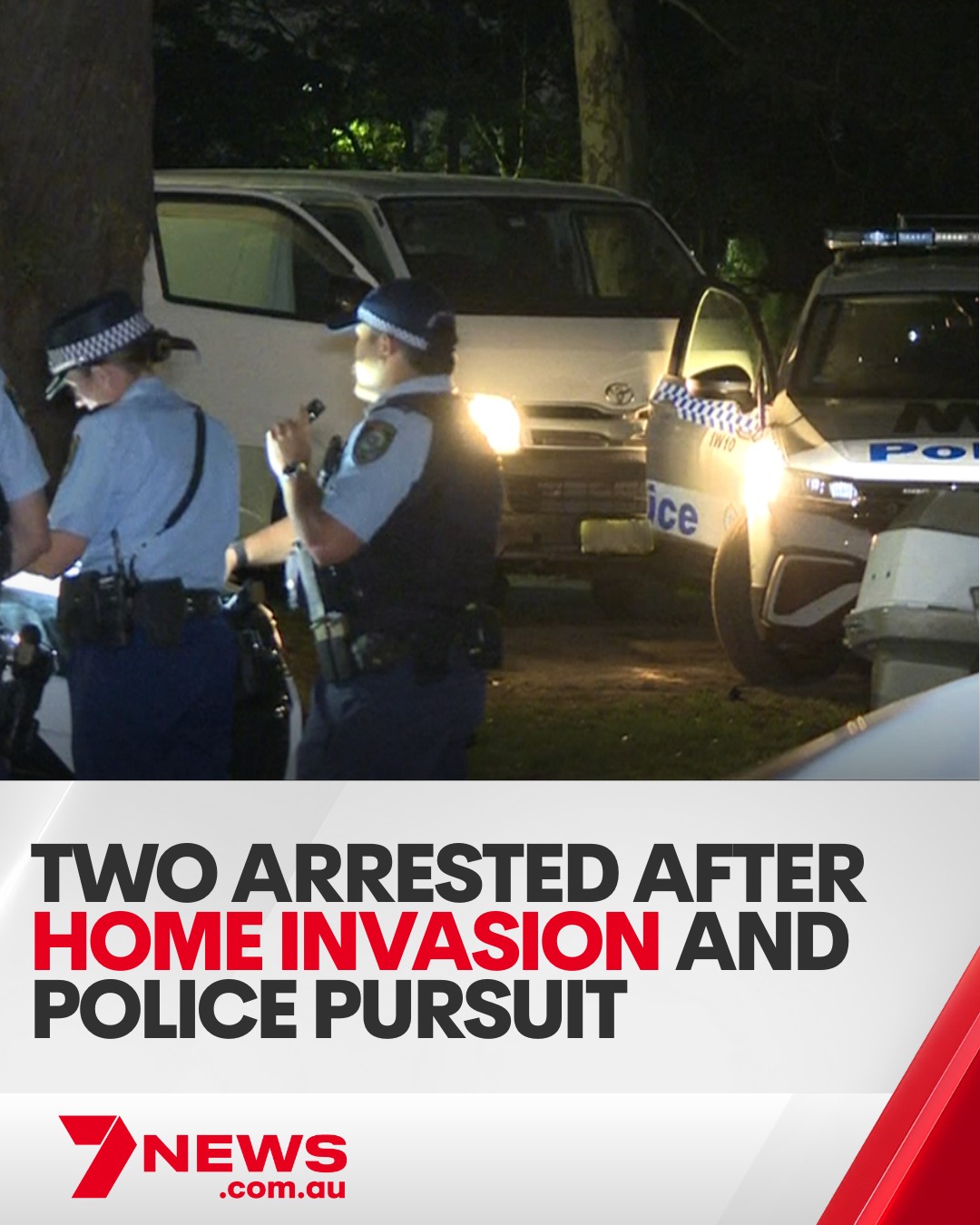 7NEWS - One officer was injured during the incident. Link below. | Facebook