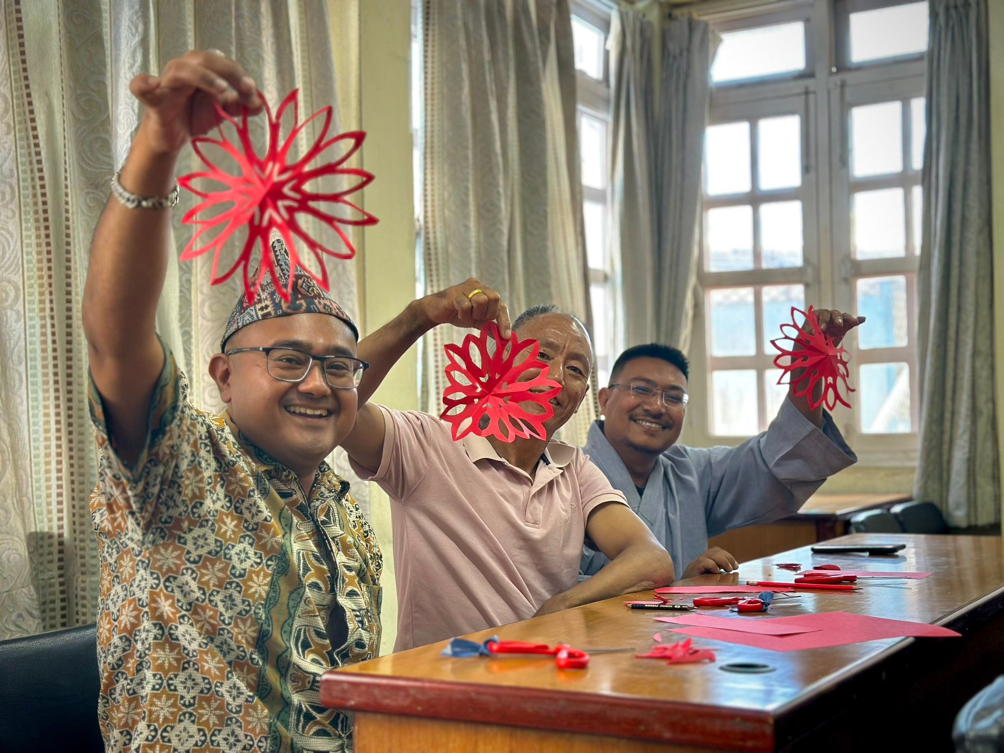 The students of Shaolin Nepal visited the China Cultural Center in ...