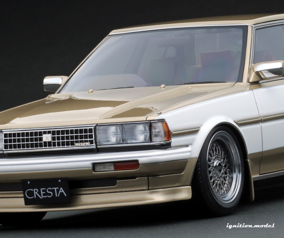Toyota Cresta GT Twin Turbo (GX71) 1/18 scale model