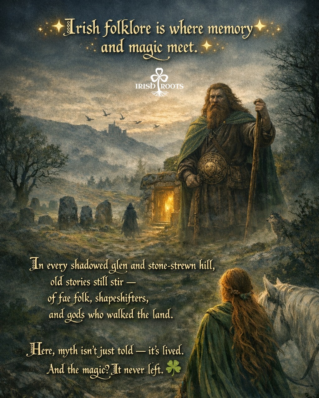 Irish Roots - Irish folklore is where memory and magic... | Facebook