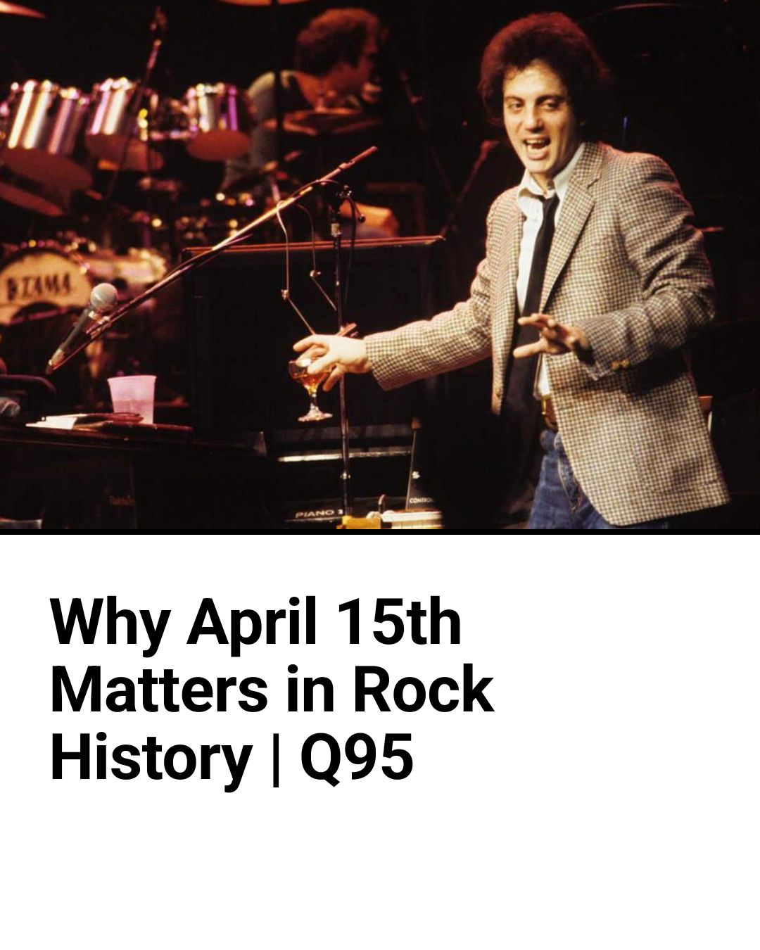 Q95 - Find out why Billy Joel had to tell fans to stop calling in 1982 ...