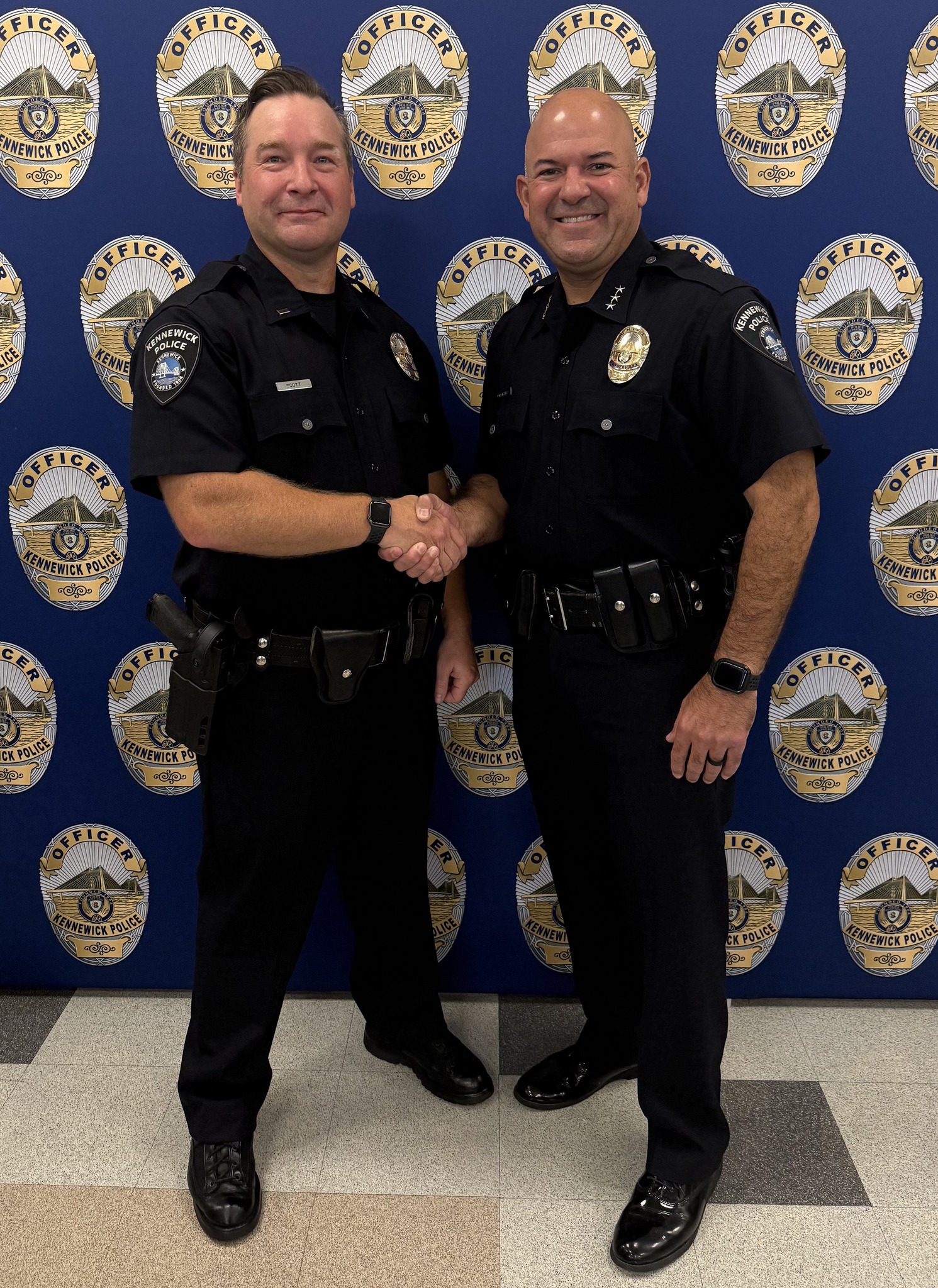 Chief Guerrero, along with... - Kennewick Police Department | Facebook