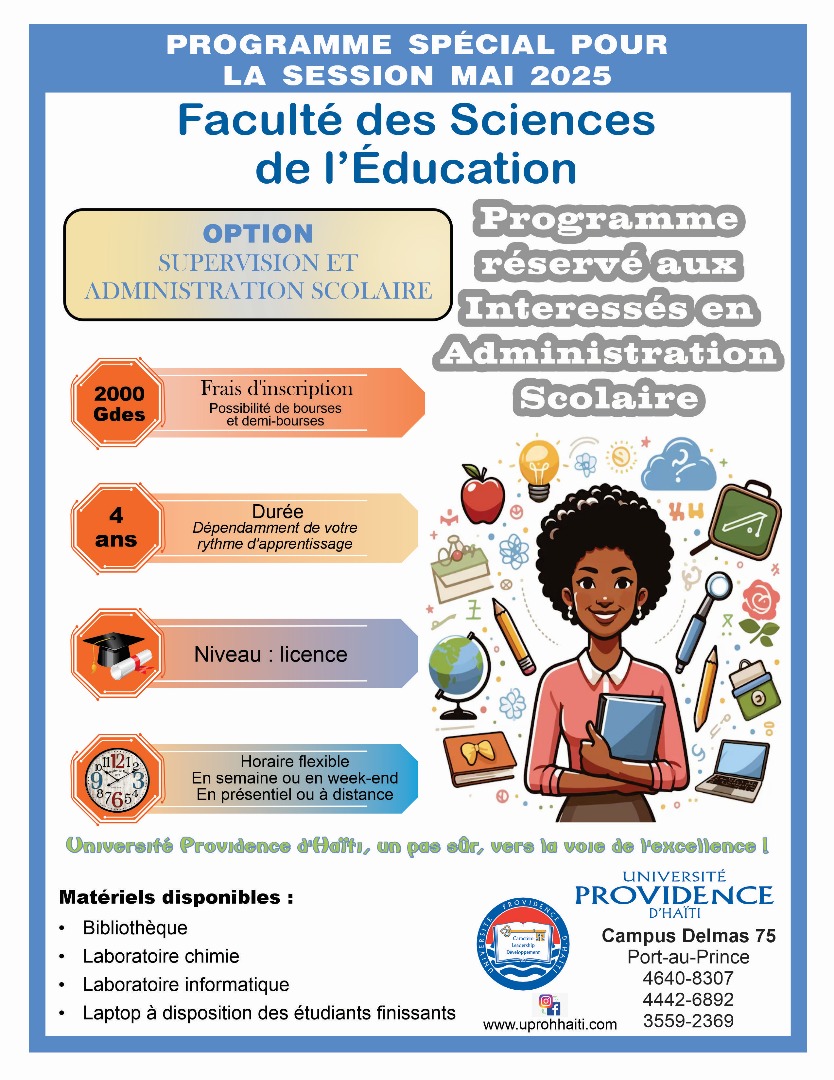 Université Providence d'Haiti - UPROH | Ganthier