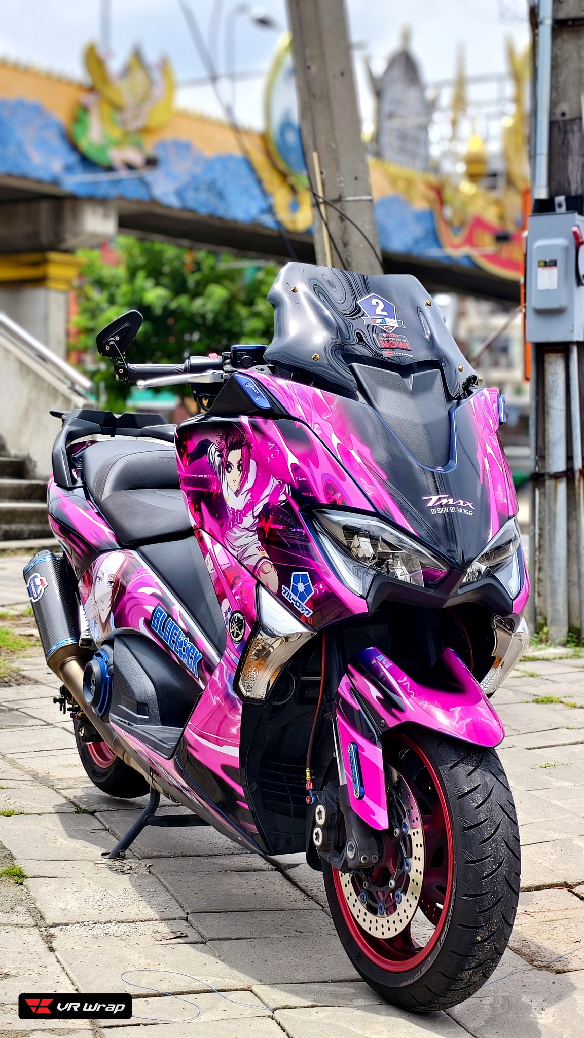 VR Wrap - Yamaha R6 Wrap เปลี่ยนสีฟ้าทั้งคันด้วยสติ๊กเกอร์เกรดพรีเมี่ยม ...