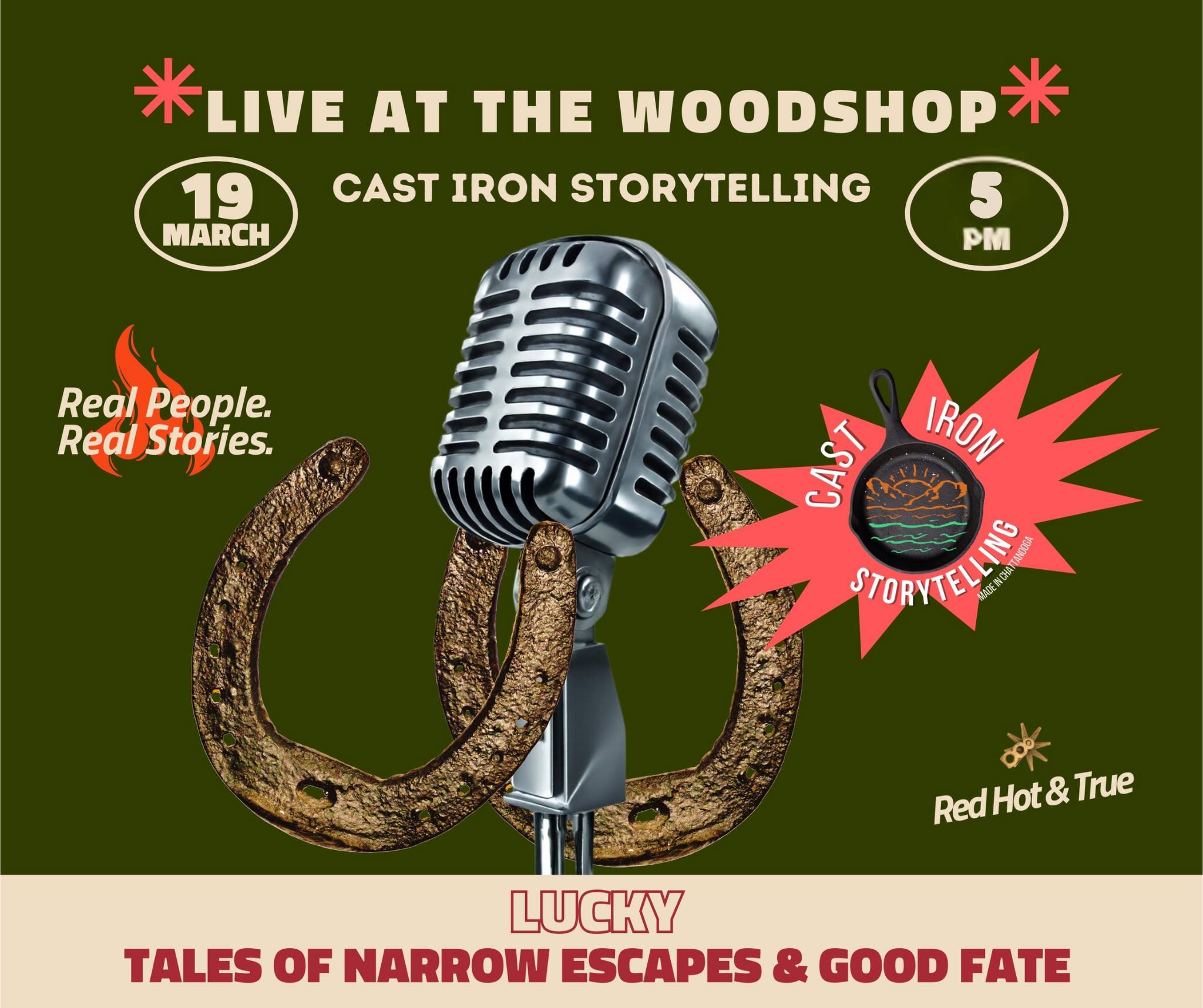 Cast Iron Storytelling at The Woodshop