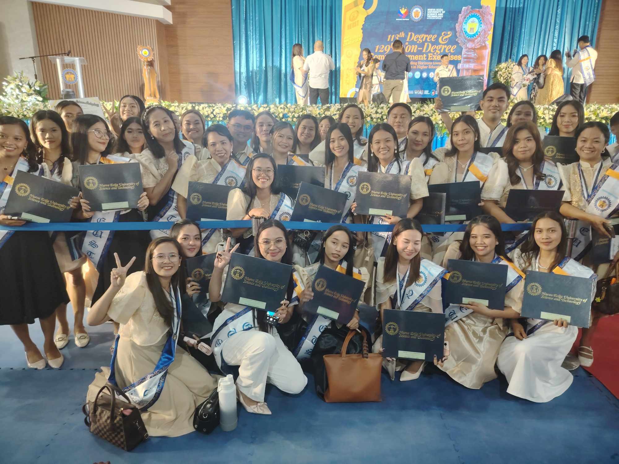 CONGRATULATIONS GRADUATES... - NEUST-Carranglan Off Campus | Facebook