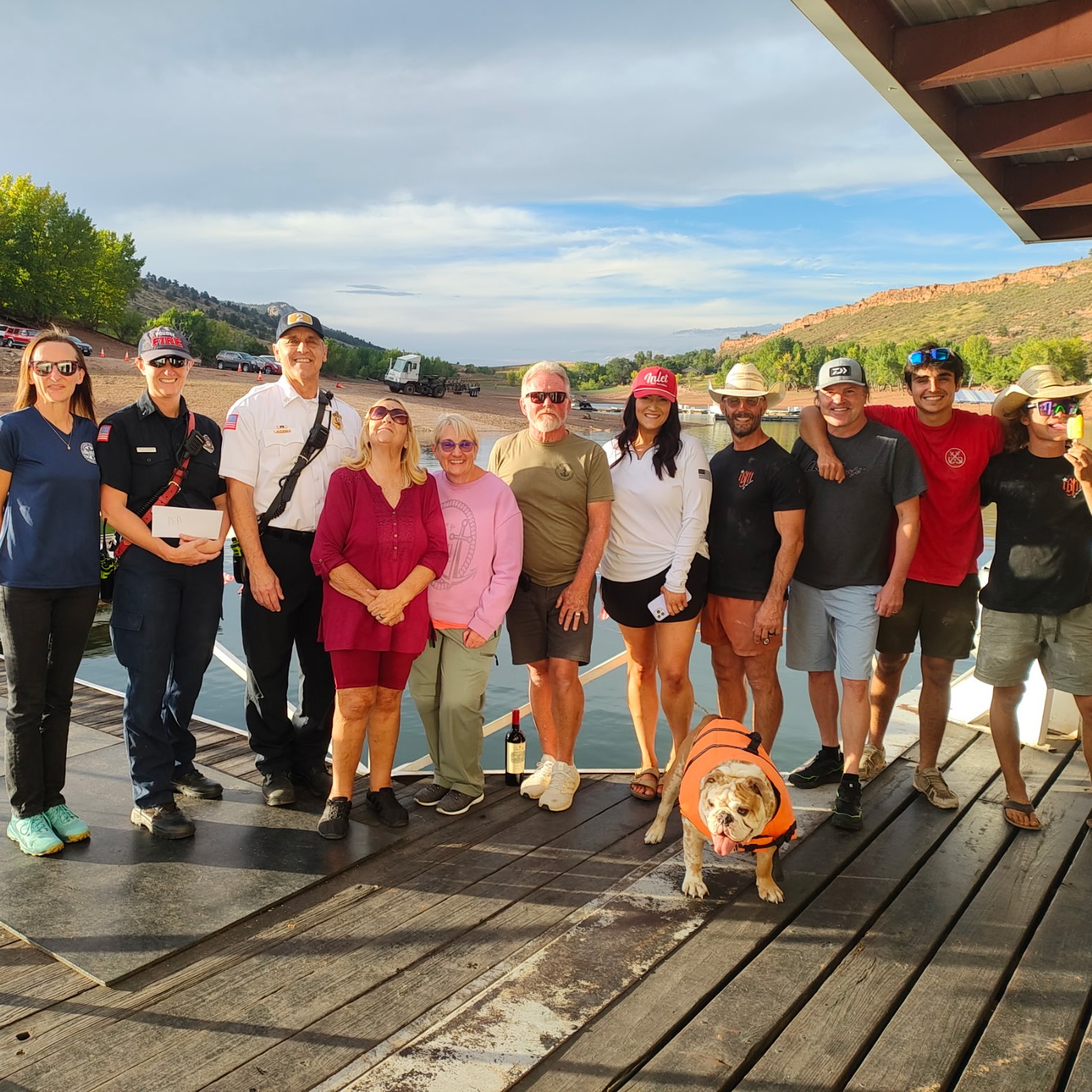 The volunteer firefighters with... - Poudre Fire Authority | Facebook